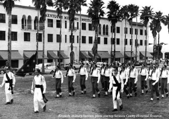 KMI officers and students